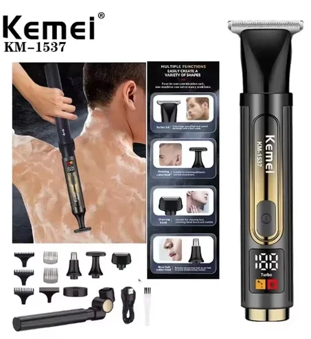 كيمي للرجال – ماكينة حلاقة كهربائية متعددة الاستخدامات للجسم والوجه