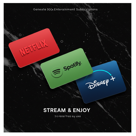 اشتراكات الترفيه