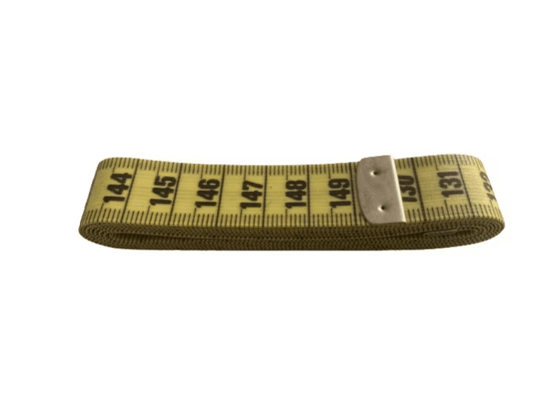 Metru croitorie clasic 150 cm lungime ambele fete imprimate fabricat