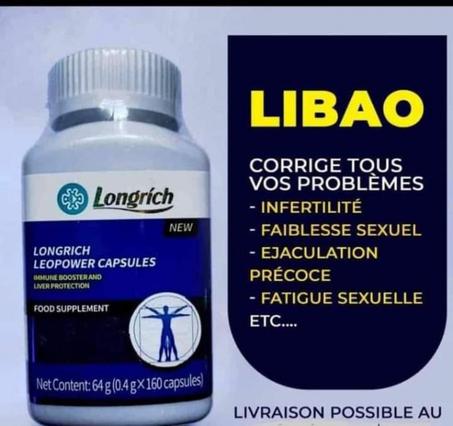 Libao LONGRICH (complémént de fertilité pour homme)