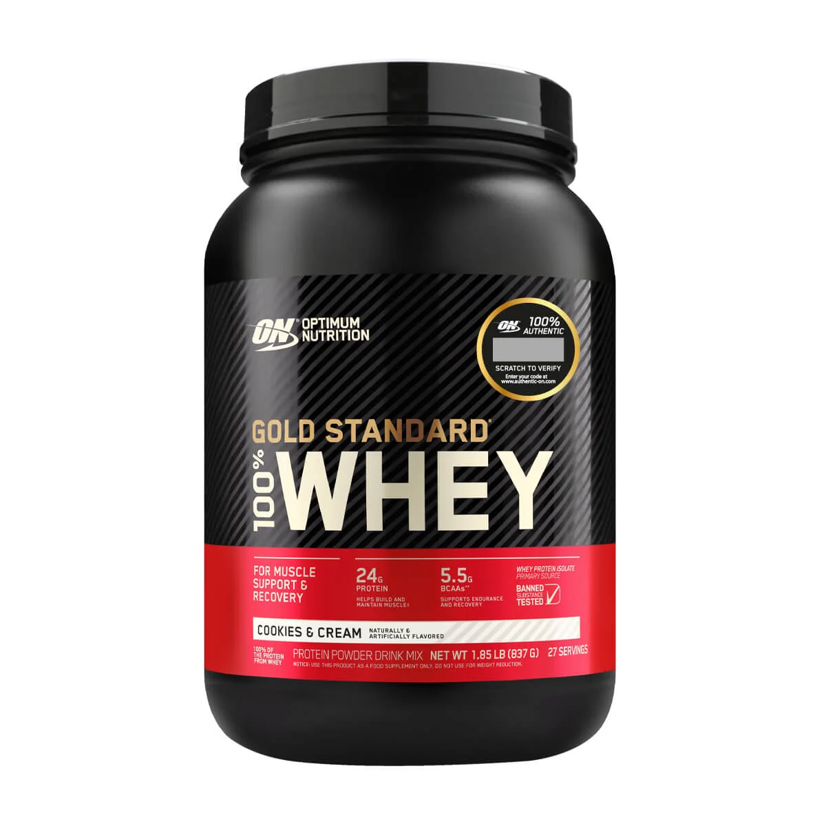 Gold Standard, Optimum Nutrition Whey Protein 1.85