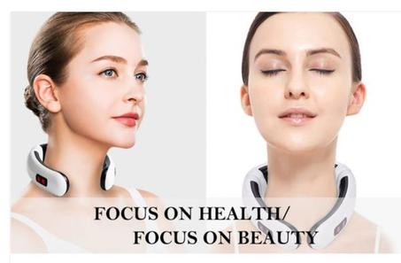 جهاز مدلك، كهربائي للرقبة و  للكتف والظهر، مدلك ذكي  لفقرات عنق الرحم مع وظيفة  التسخين، تدليك الأنسجة  العميقة، تخفيف آلام العضلات.