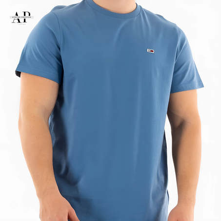 T-shirt - TOMMY HILFIGER - Bleu ciel