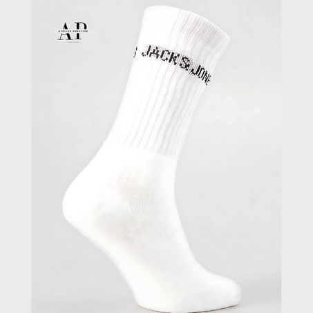 5 PACK - Chaussettes de sport - blanc - JACK & JONES