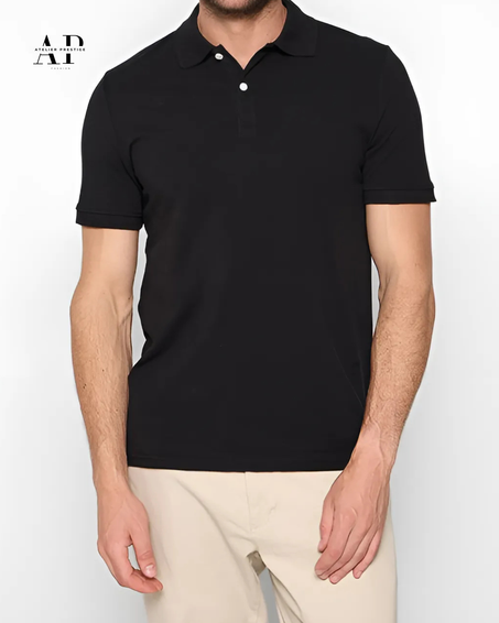Polo noir classique et élégant – Only & Sons