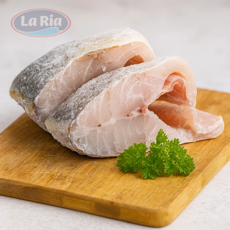 COURBINE EN TRANCHES 1 KG (Espèce : Argyrosomus regius)