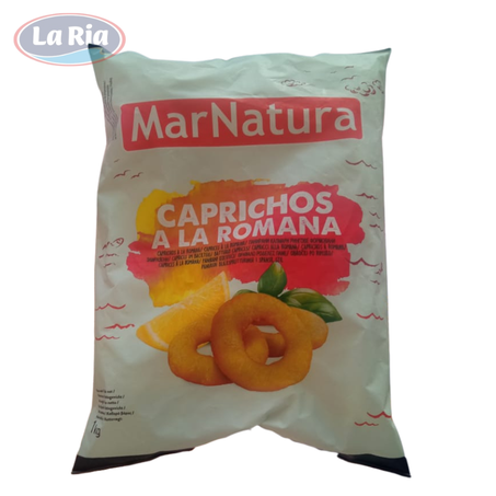 ANNEAUX DE CALAMAR A LA ROMAINE 40/60 1 kg