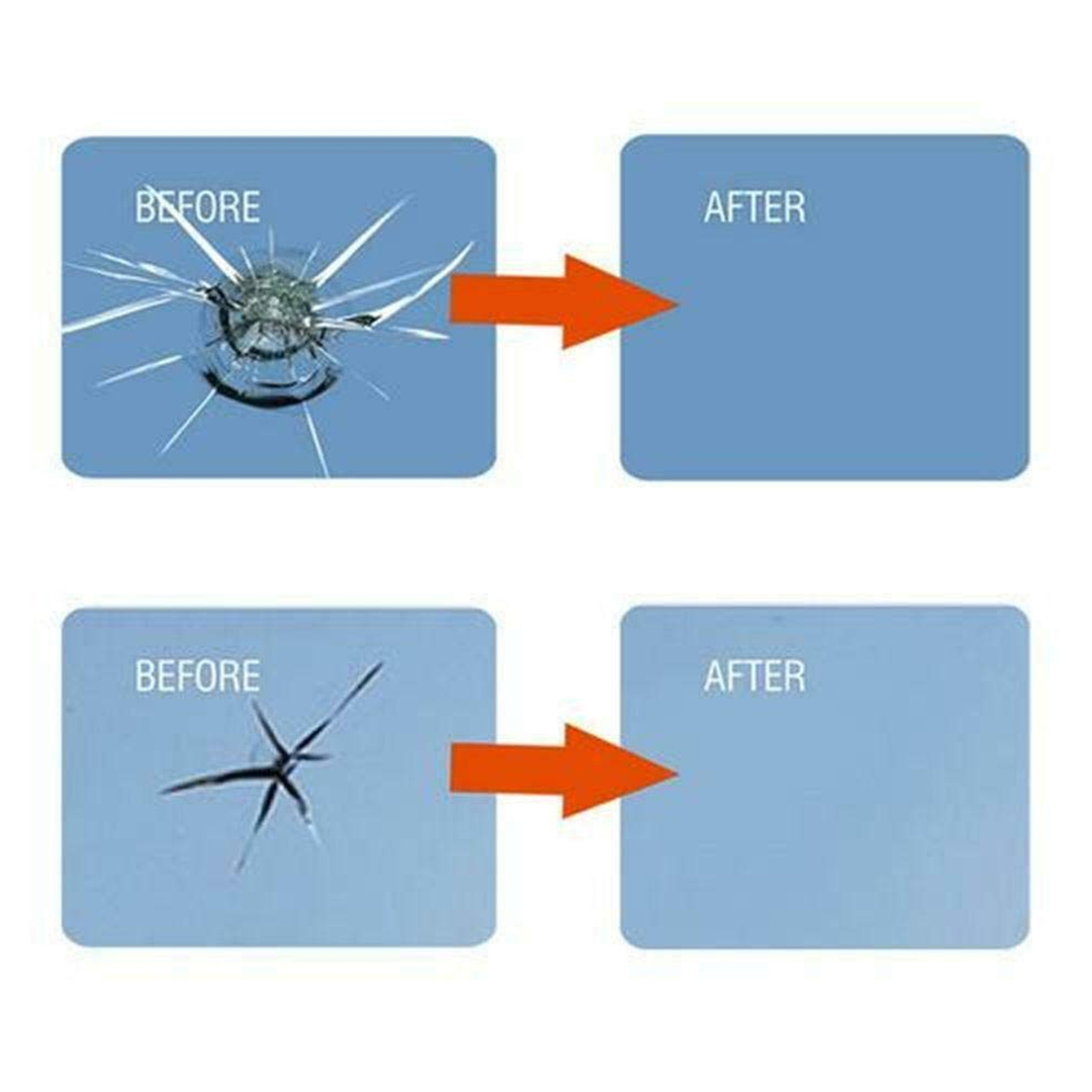 • Automotive Glass Nano Repair Fluid, Auto Windscreen Scratch Remover Tool -  سائل إصلاح زجاج السيارات