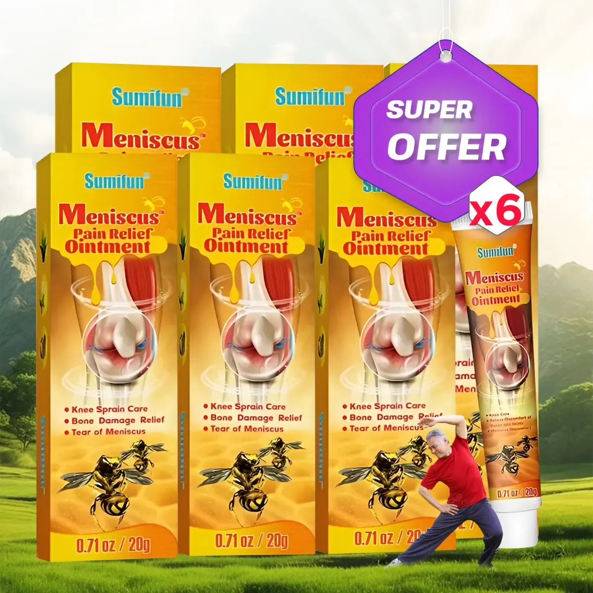 اشترِ 6  عبوات من  جل سم النحل واحصل على خصم %44