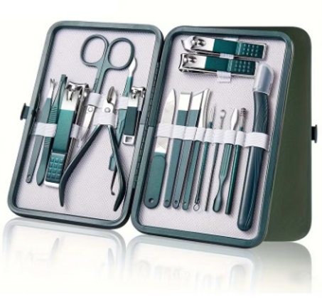 مجموعة أدوات العناية بالأظافر الاحترافية