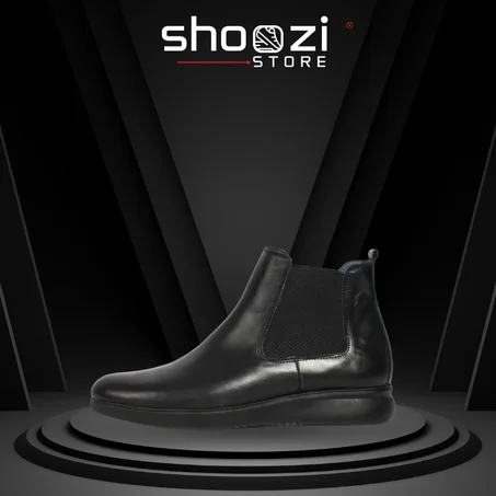 HIKER – Boots à lacets – Noir