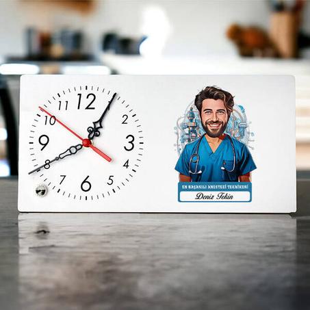 ساعة مطبوعة