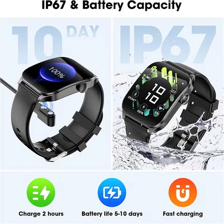 ساعة سند الذكية: مكالمات، رياضة، وأناقة بلا حدود. شاهد العرض