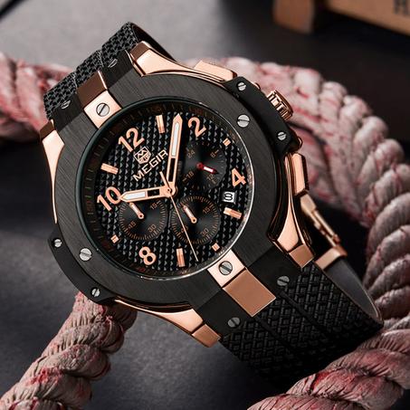Montre Chronographe Marque _MEGIR_