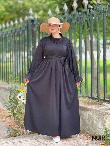 مديل جديييد فستان صيفي رائع وحزام