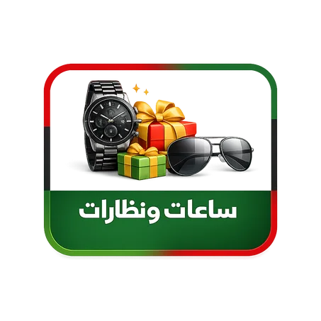 ساعات ونظارات