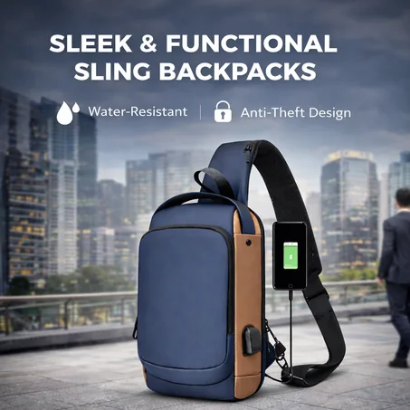 حقيبة الكتف الأنيقة مضادة للسرقة