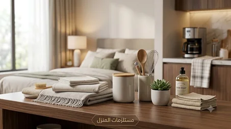 مستلزمات المنزل.