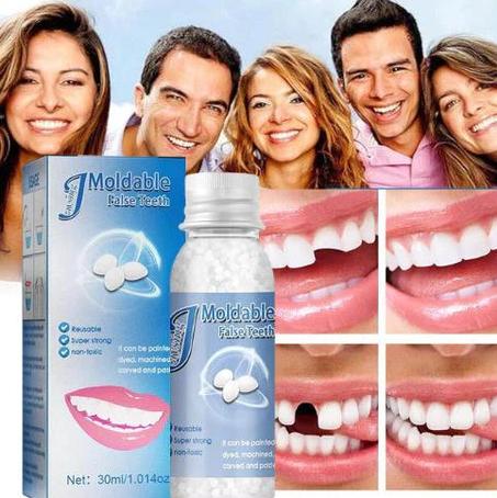 كرات إصلاح الاسنان المكسورة