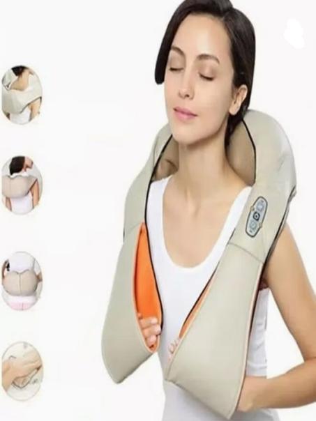 مدلك للكتف والرقبة  ثلاثي الأبعاد بالأشعة تحت الحمراء