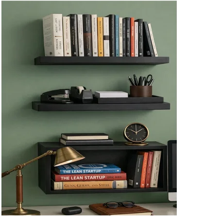 Étagères Murales Modernes pour Salle de Bain ou Bureau