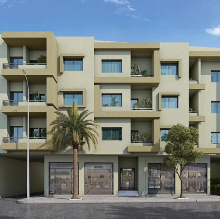 مشروع شقق في إقامة فاخرة بالمصعد بالمغرب العربي ايت ملول