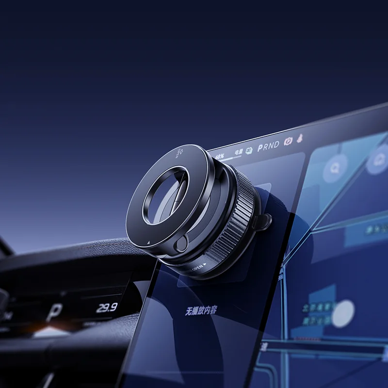 Nouveau Support Téléphone 360° Magnétique – Fixation Ultra-Résistante, Multi-Usage (Voiture,Maison,Bureau etc.)