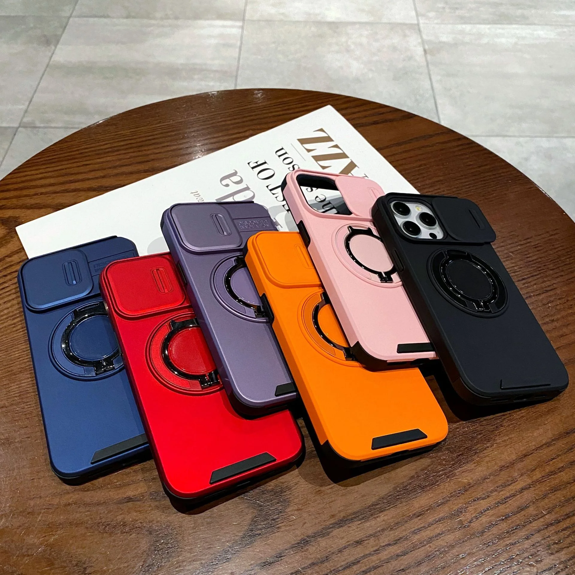 Coque iPhone Magnétique – Protection, avec Support Intégré