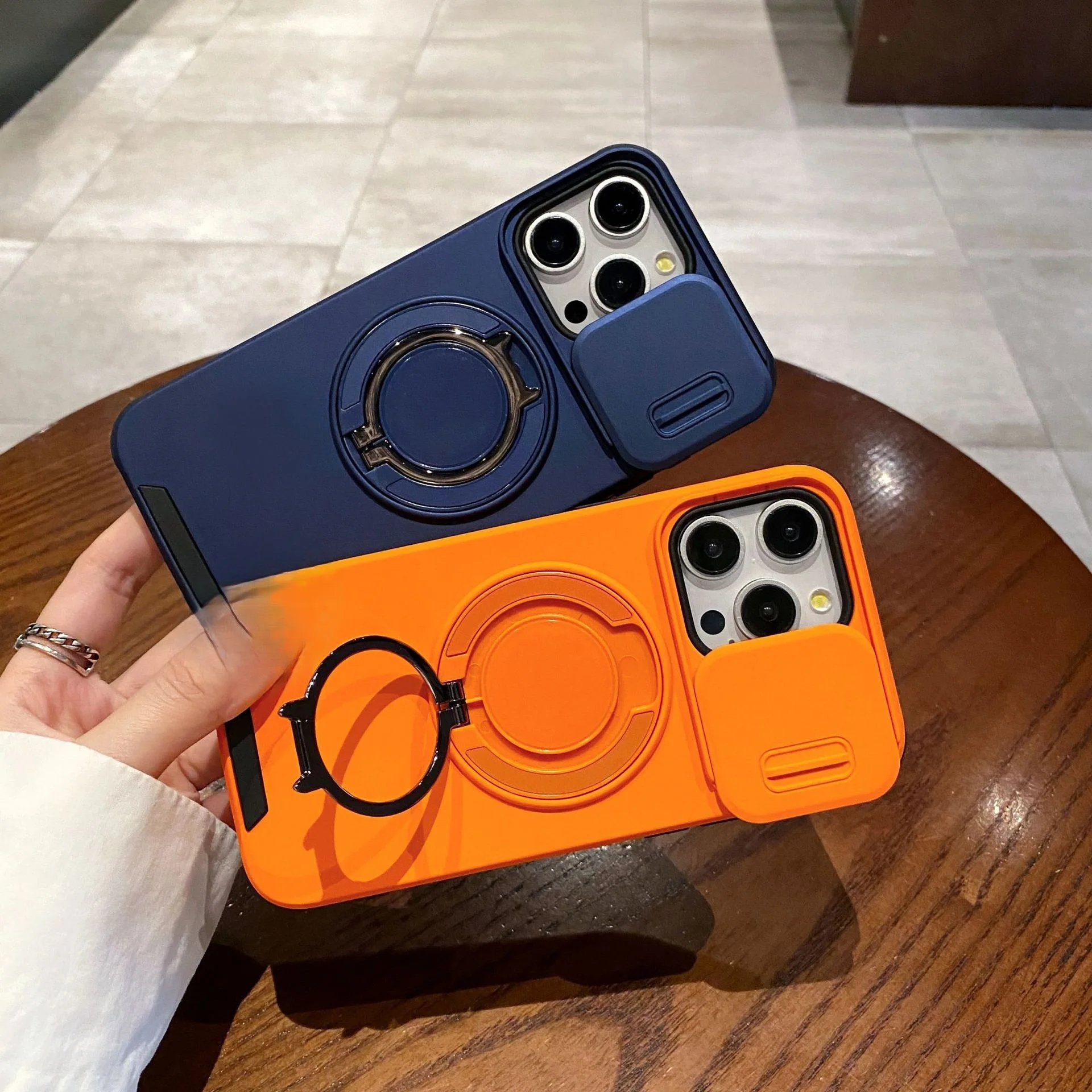 Coque iPhone Magnétique – Protection, avec Support Intégré