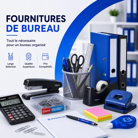 Fournitures de bureau