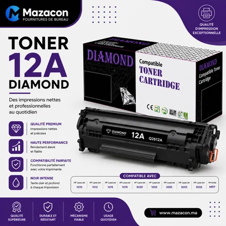 Toner Diamond 12A Compatible HP