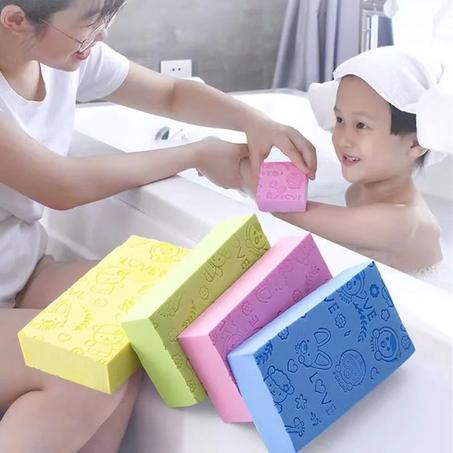 ثلاث إسفنجات الحمام للأطفال و الكبار