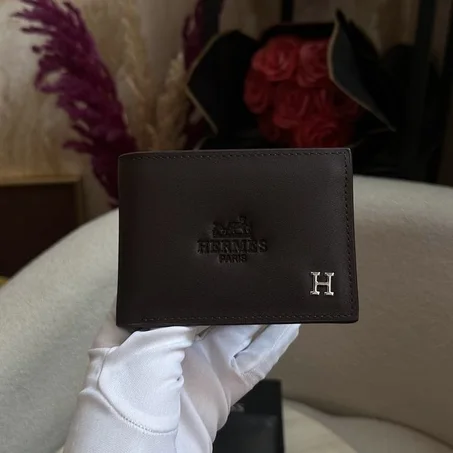 portefeuille Hermes marron