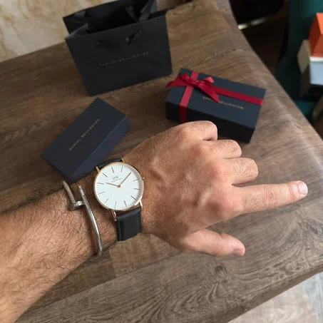 Coffret Montre Daniel Wellington & Bracelet