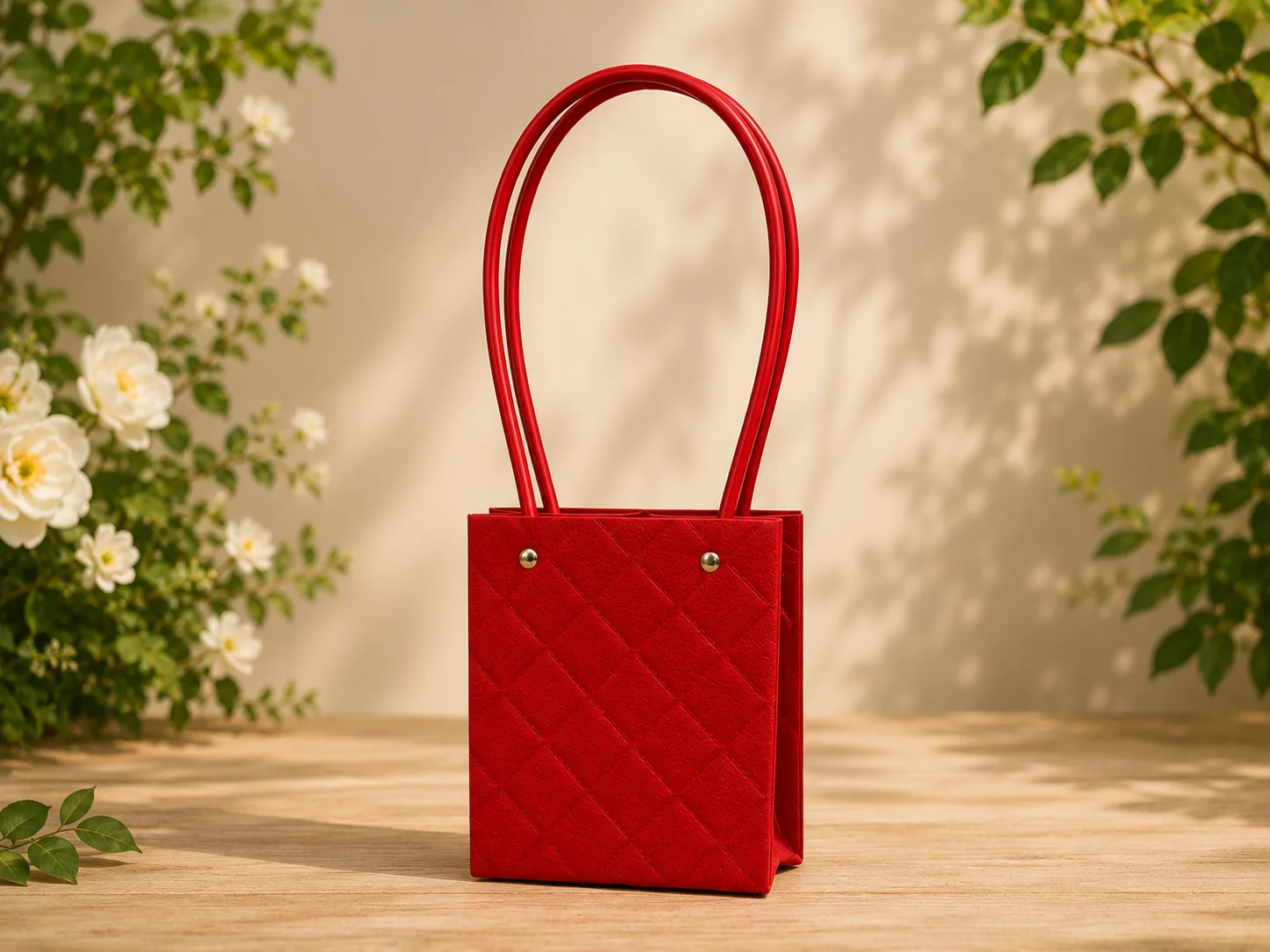 sac de fleur elegant