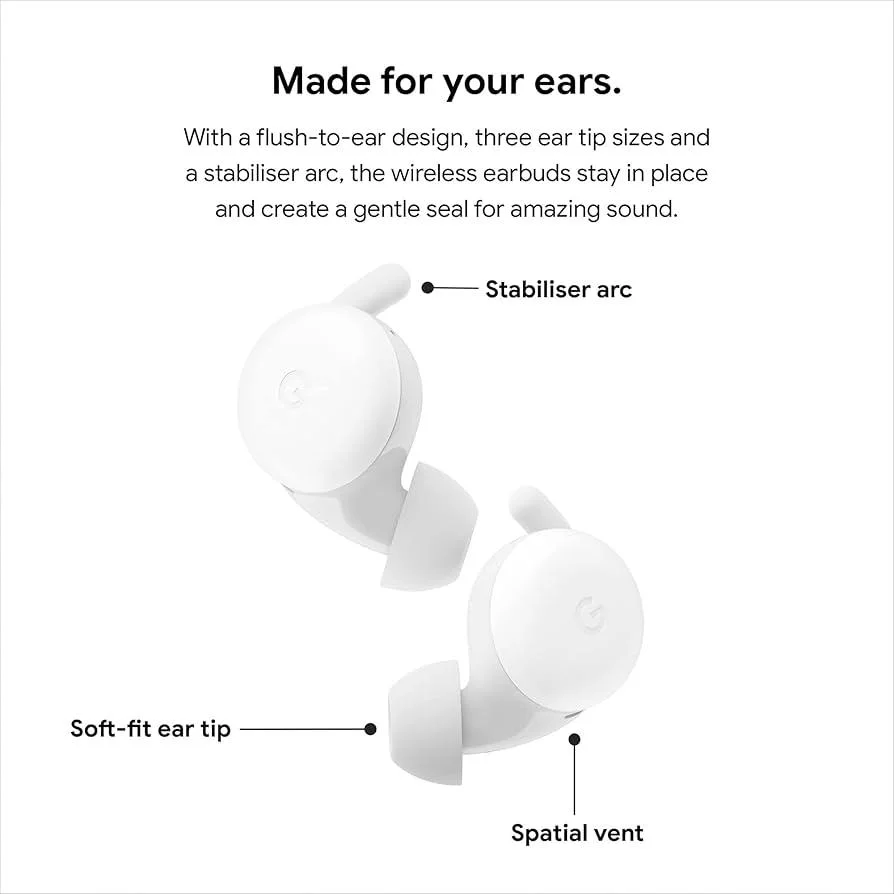 Pack Pixel Watch 1 + Pixel Buds A (Vendu ensemble)