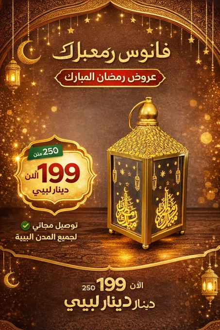 فانوس رمضان رمضان مبارك