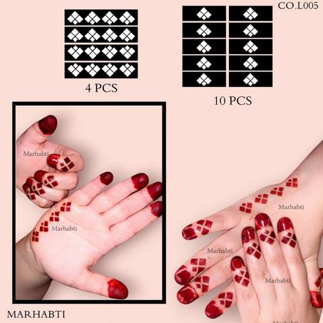 لصق حناء اليدين (CO.L005)