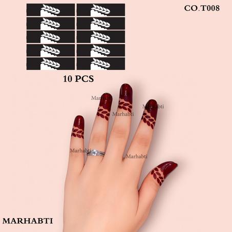 لصاق حناء الأصابع (CO.TOO8)