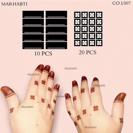 لصاق حناء اليدين (CO.L007)
