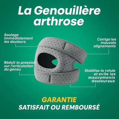 GENOUILLÈRE DE MAINTIEN CONFORT – FINI LA DOULEUR !