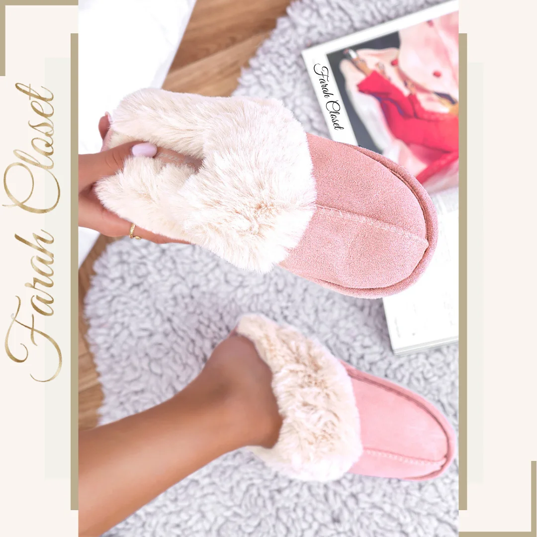 LILY PINK SLIPPERS