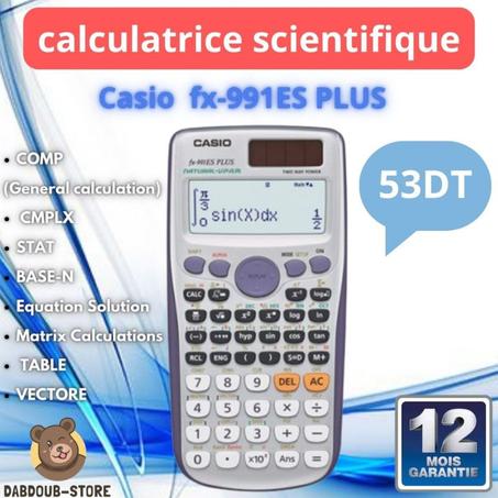 Calculatrice Casio fx-991ES PLUS