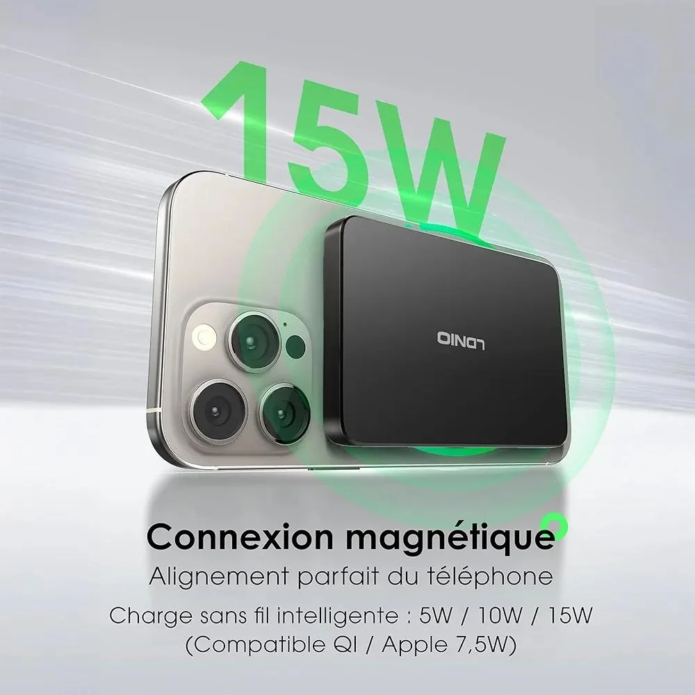 Batterie externe MagSafe 5000mAh LDNIO