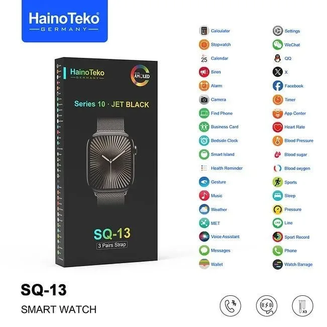 SMART WATCH HAINOTEKO SQ-13 😍✨