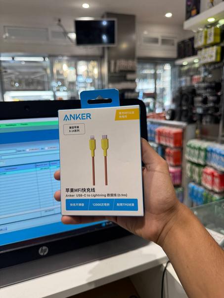 CABLE CHARGER ANKER  TYPE c to IPHONE