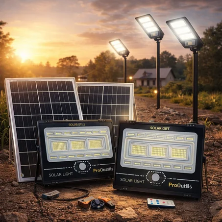 الإنارة والطاقة الشمسية