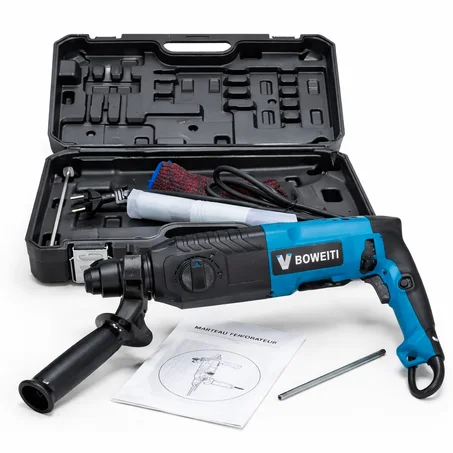BOWEITI PowerMax 1500W – Marteau Perforateur Professionnel SDS+