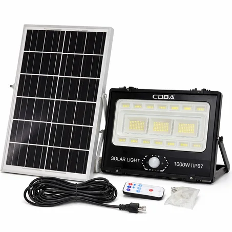 COBÄ SolarMax 1000W – Projecteur Solaire Professionnel IP67