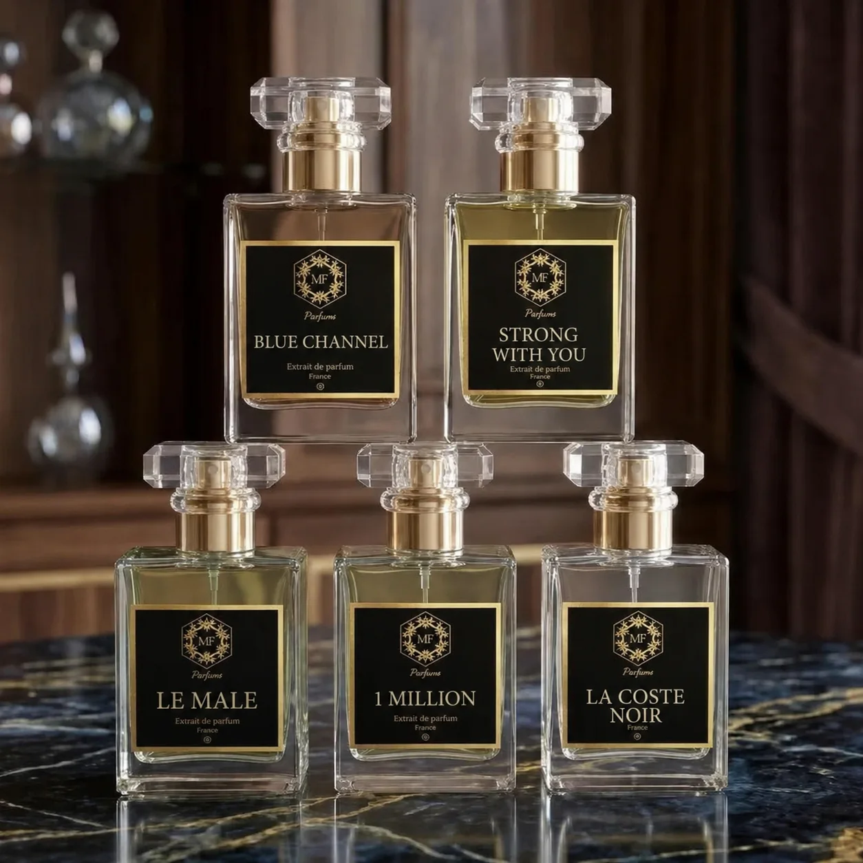 PACK 5 PARFUM 30 ML HOMME